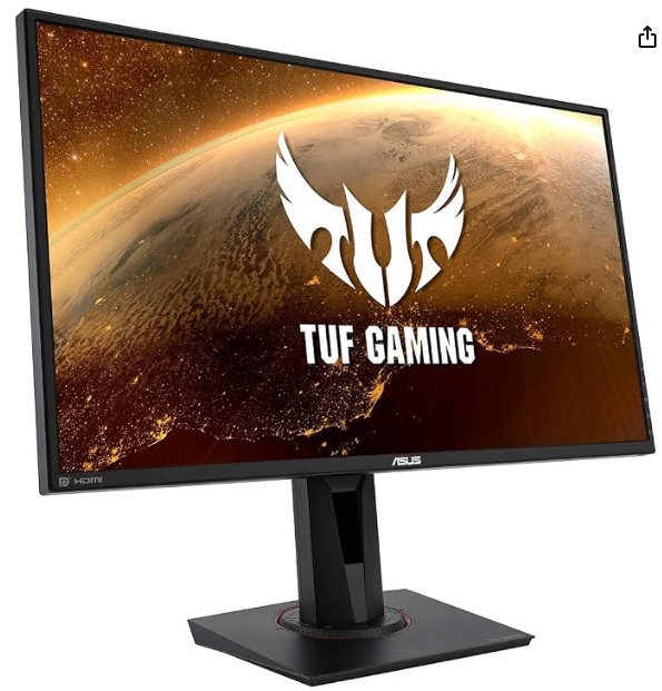 ASUS 27 inç 280 Hz monitör ürün fotoğrafı